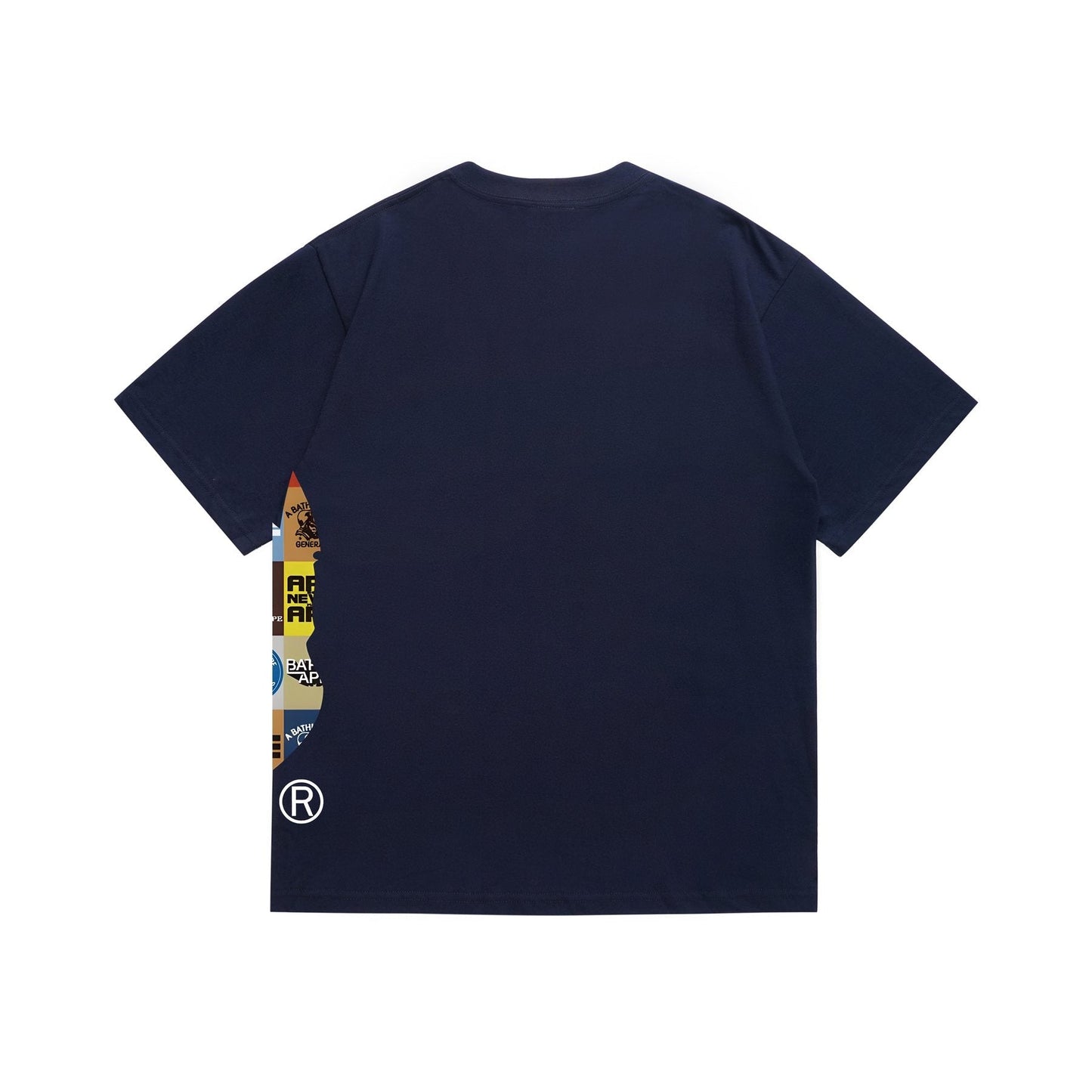 BAPE Ape-Head Collage Short-Sleeve T-Shirt — back