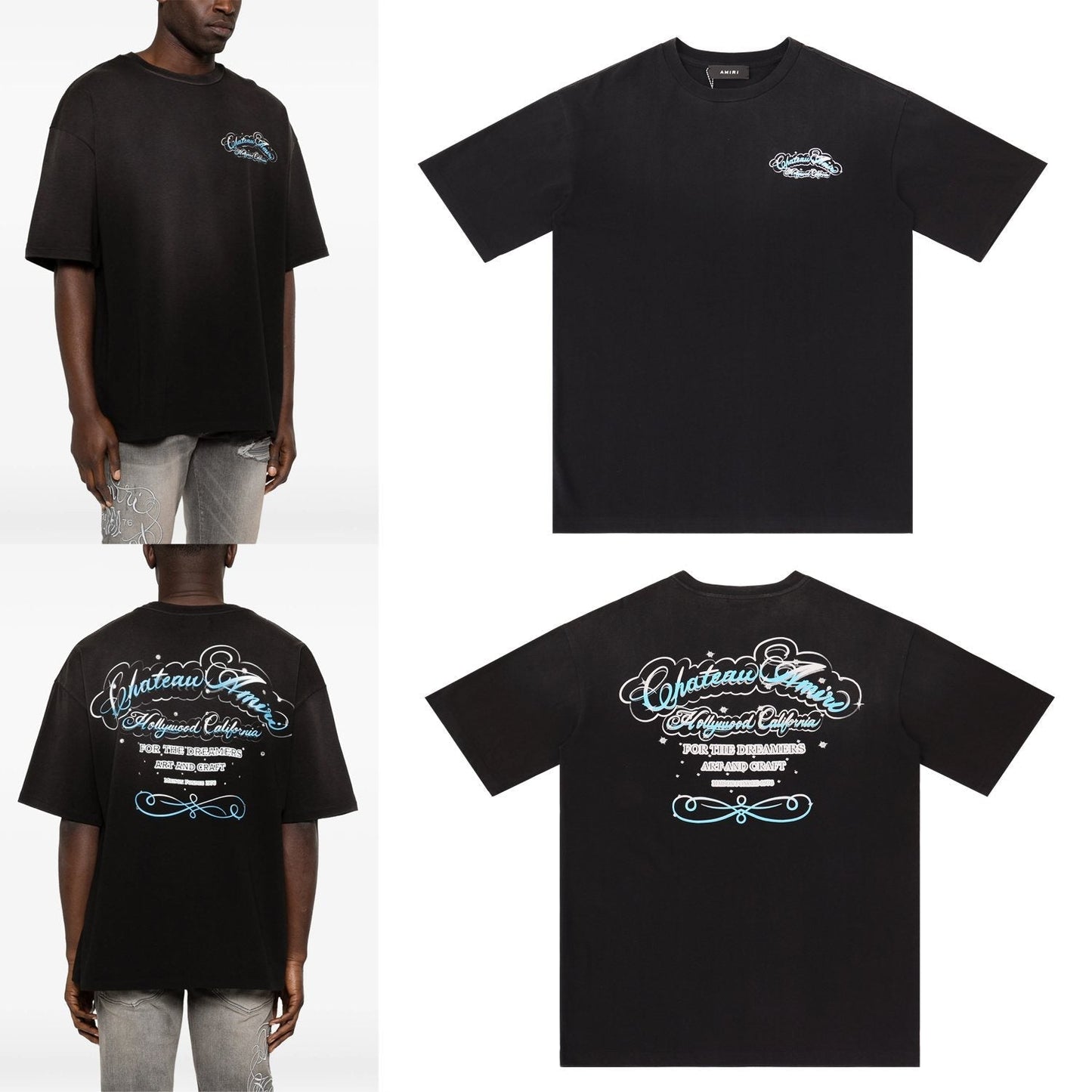 AMIRI Chateau Graphic T-Shirt — context