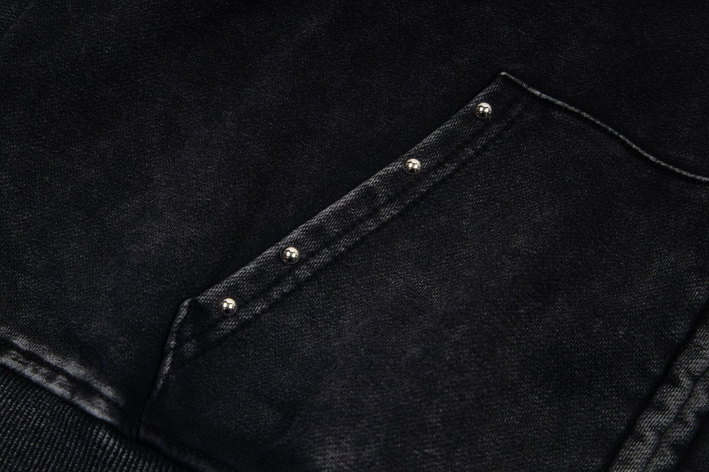 Godspeed Rhinestone-Style Zip Hoodie — detail
