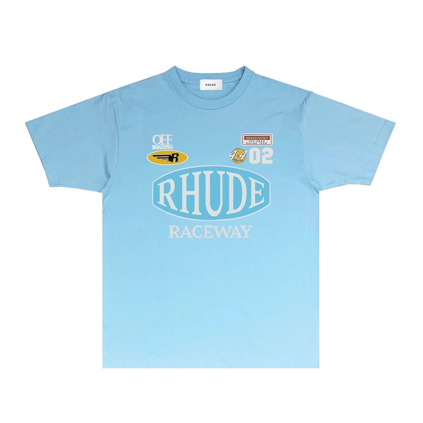 Rhude T-shirts Printed Trendy Pure Cotton