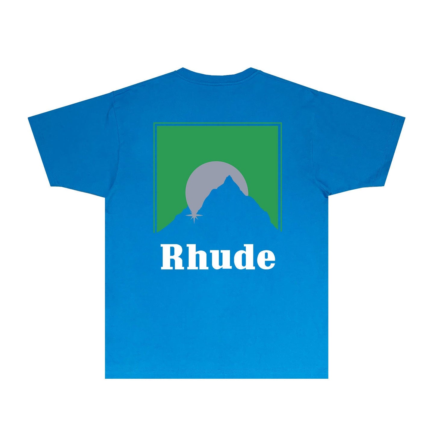 Rhude T-shirts Printed Trendy Pure Cotton