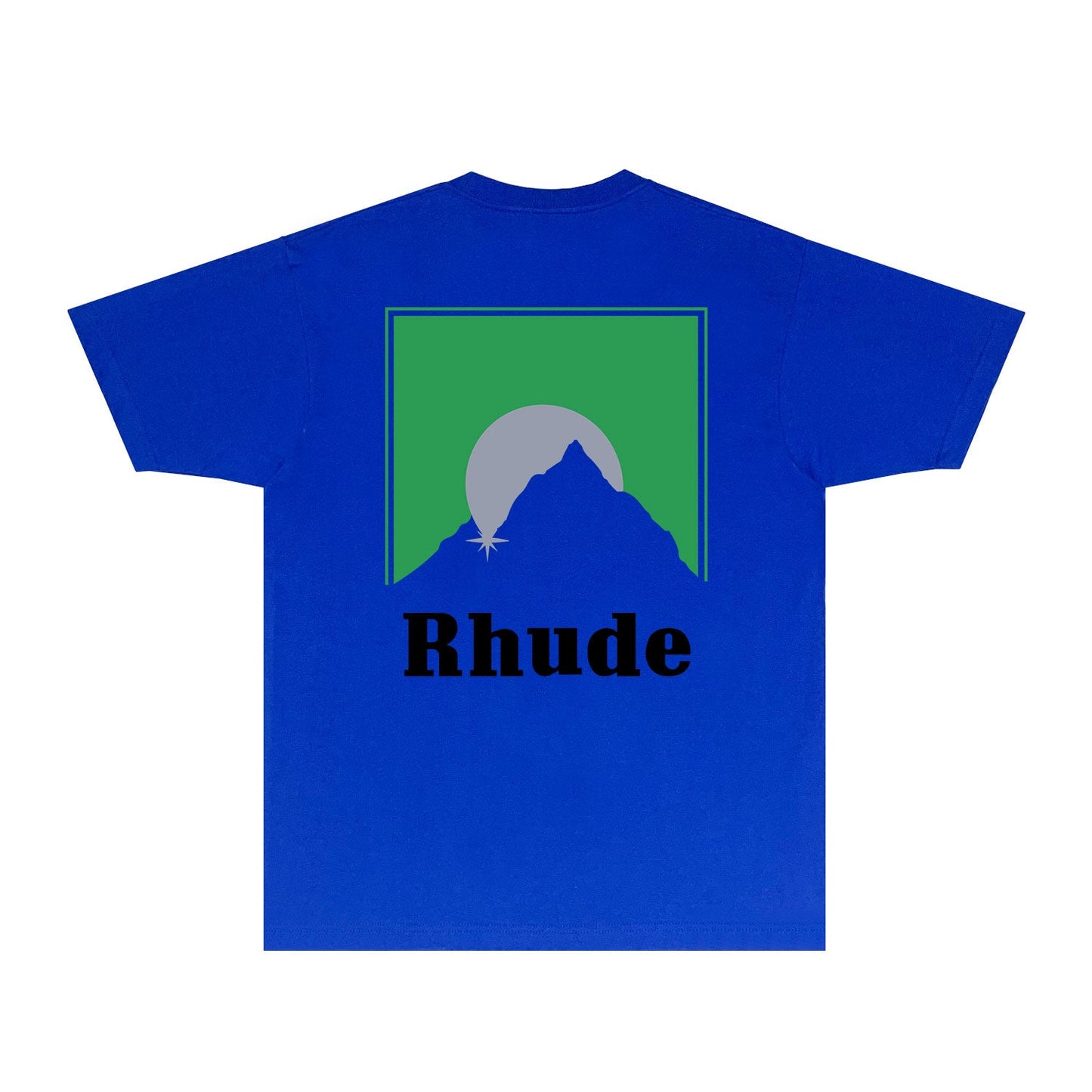 Rhude T-shirts Printed Trendy Pure Cotton