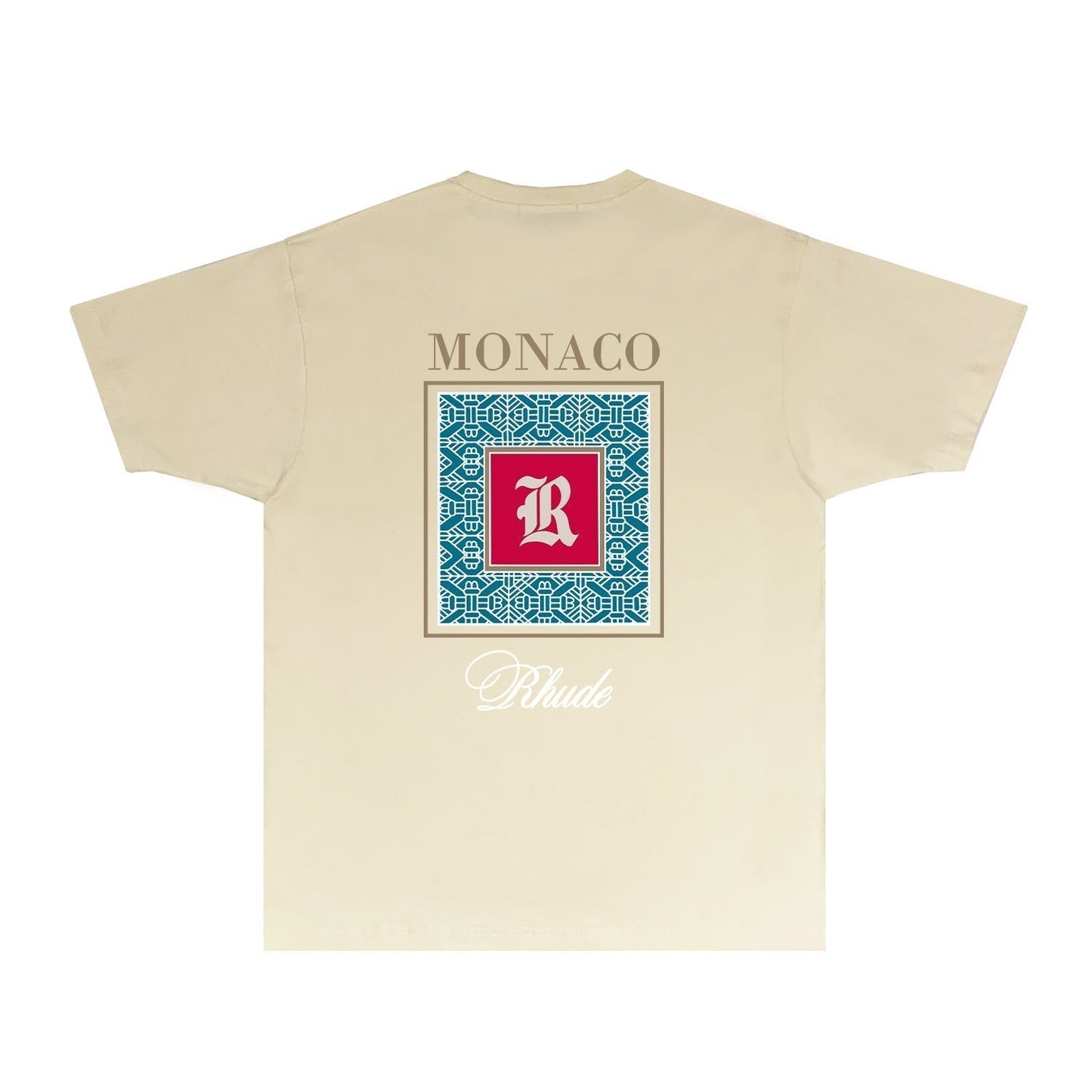 Rhude T-shirts Printed Trendy Pure Cotton