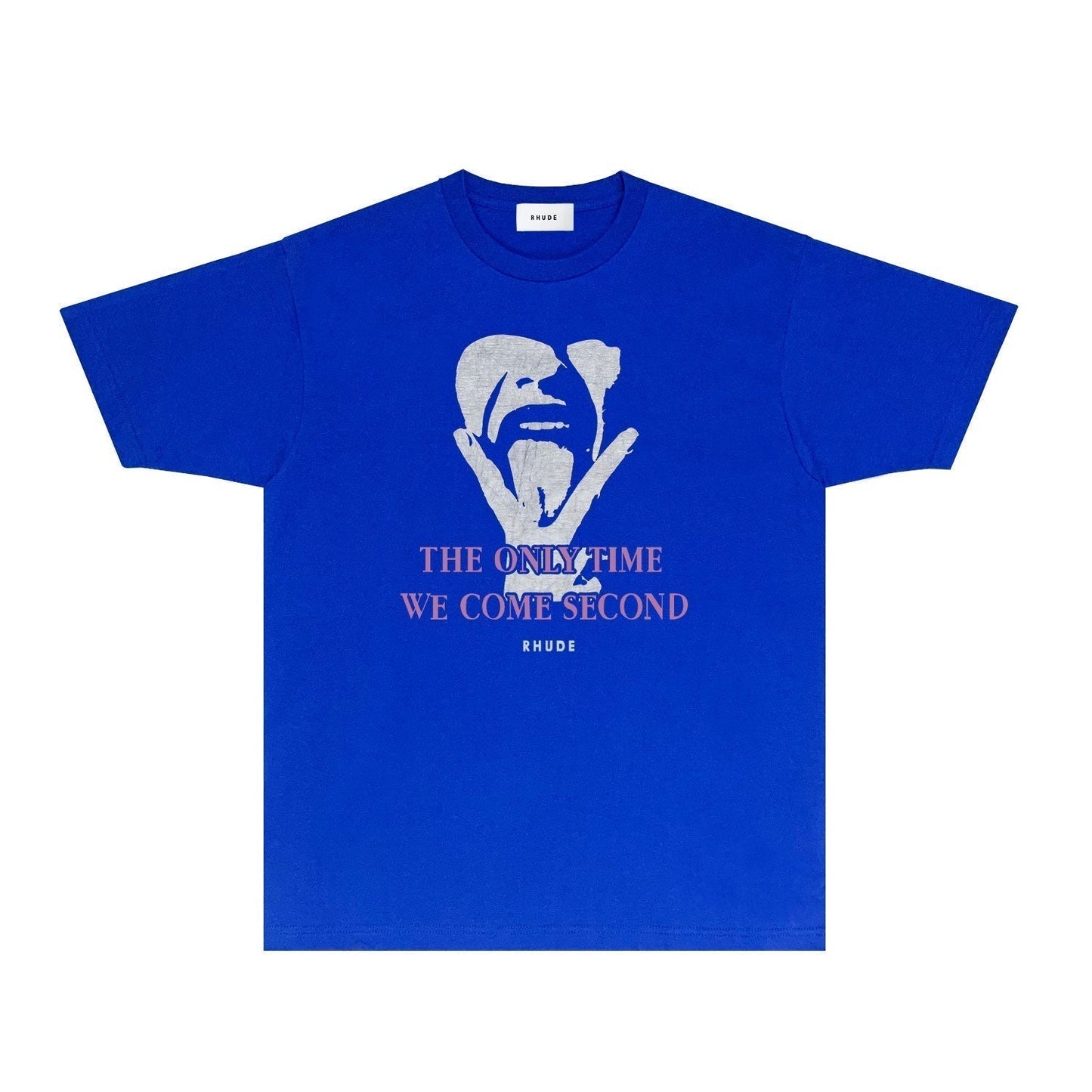 Rhude T-shirts Printed Trendy Pure Cotton