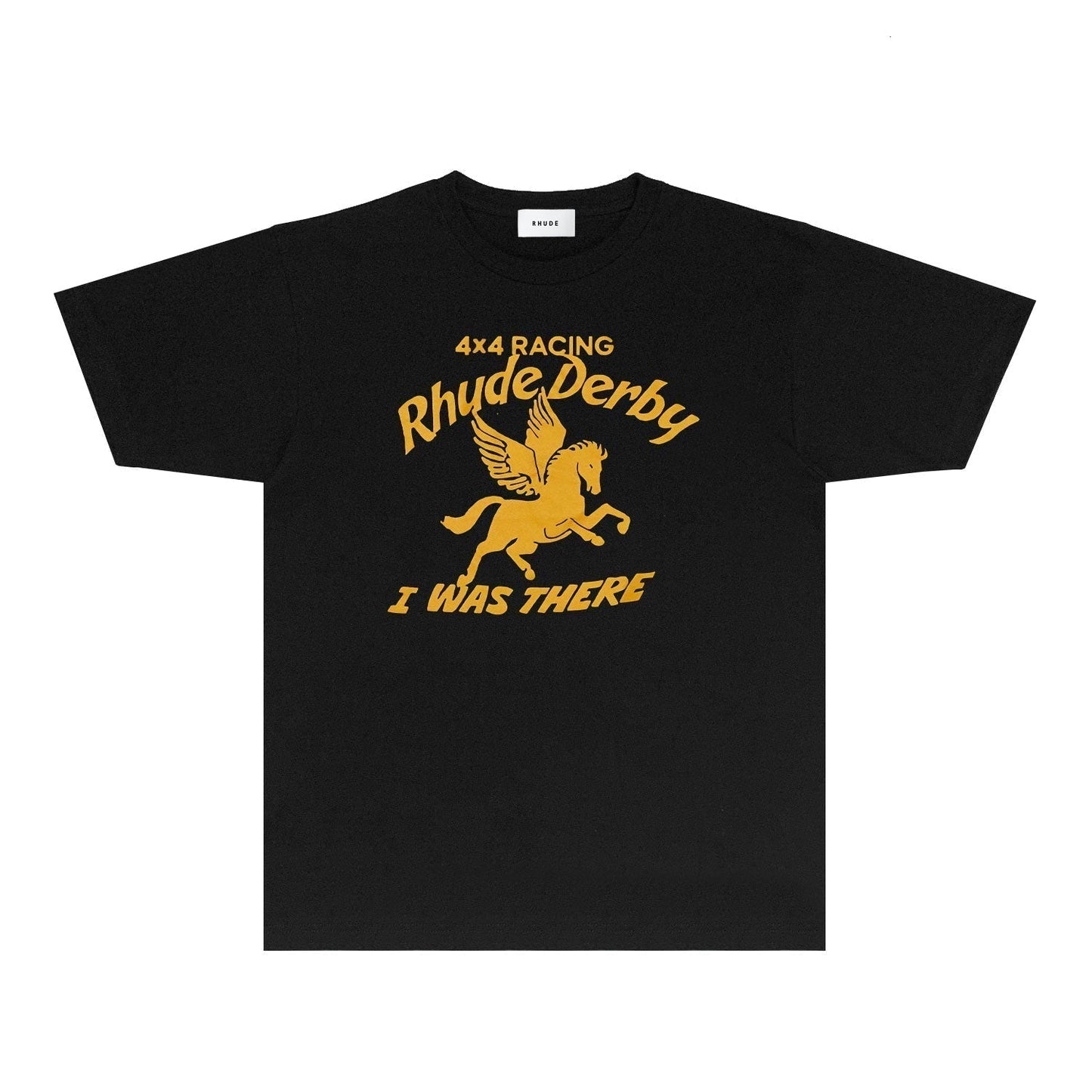 Rhude T-shirts Printed Trendy Pure Cotton