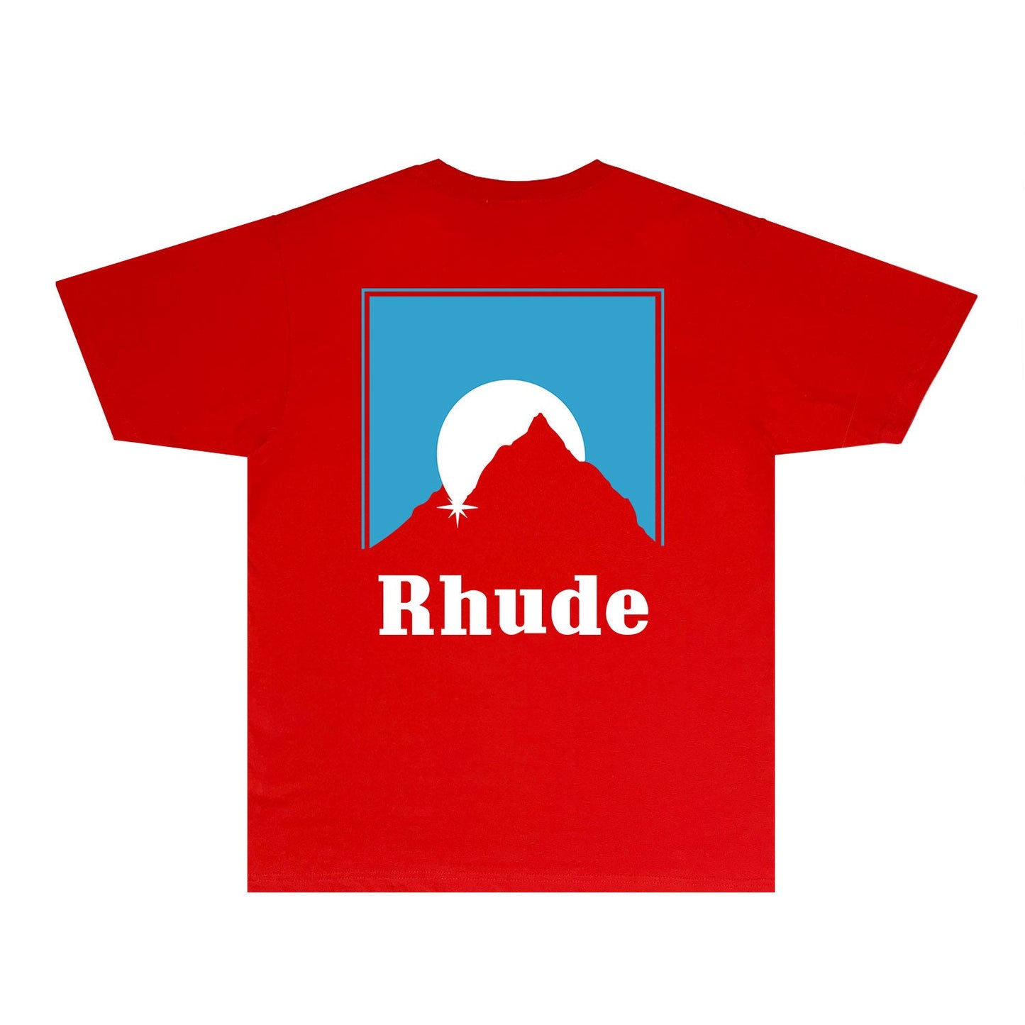 Rhude T-shirts Printed Trendy Pure Cotton