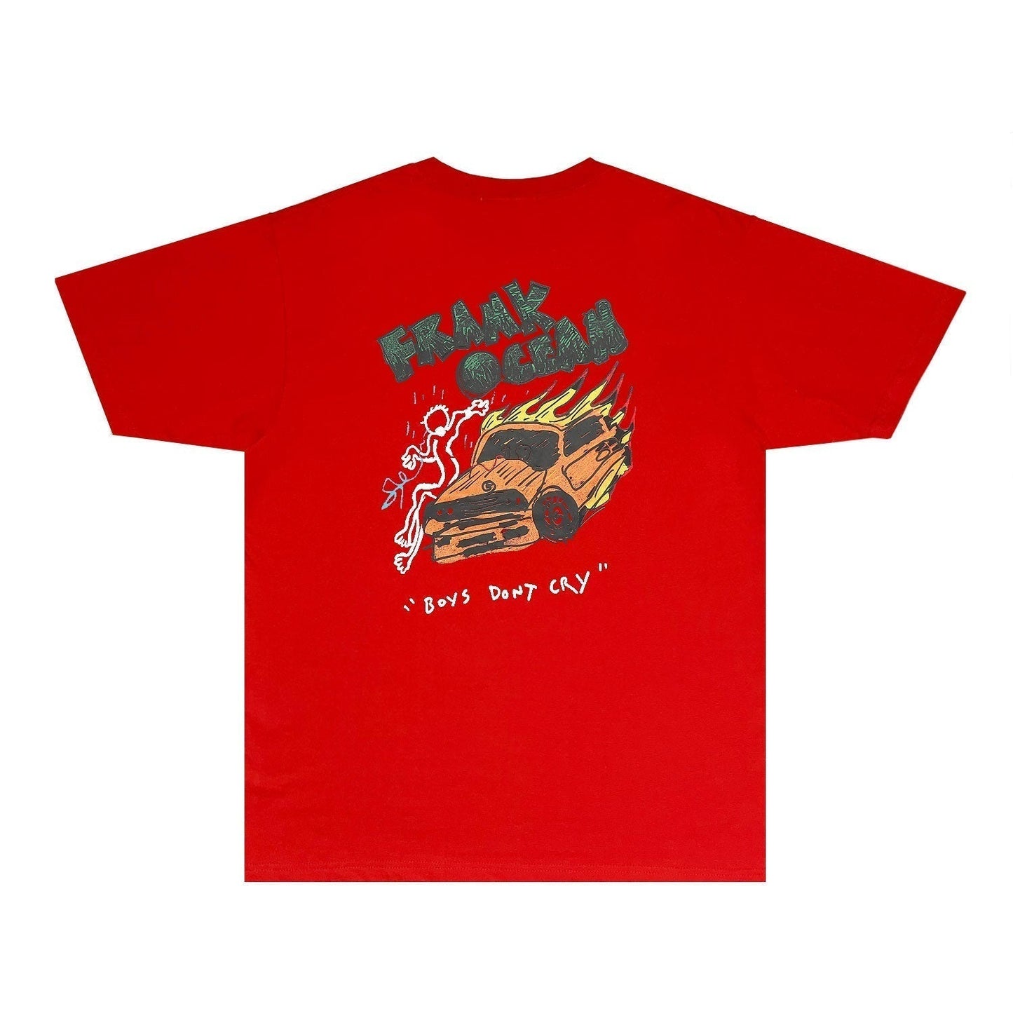Gallery Dept T Shirt Retro Printed Loose Short-Sleeved Shirt