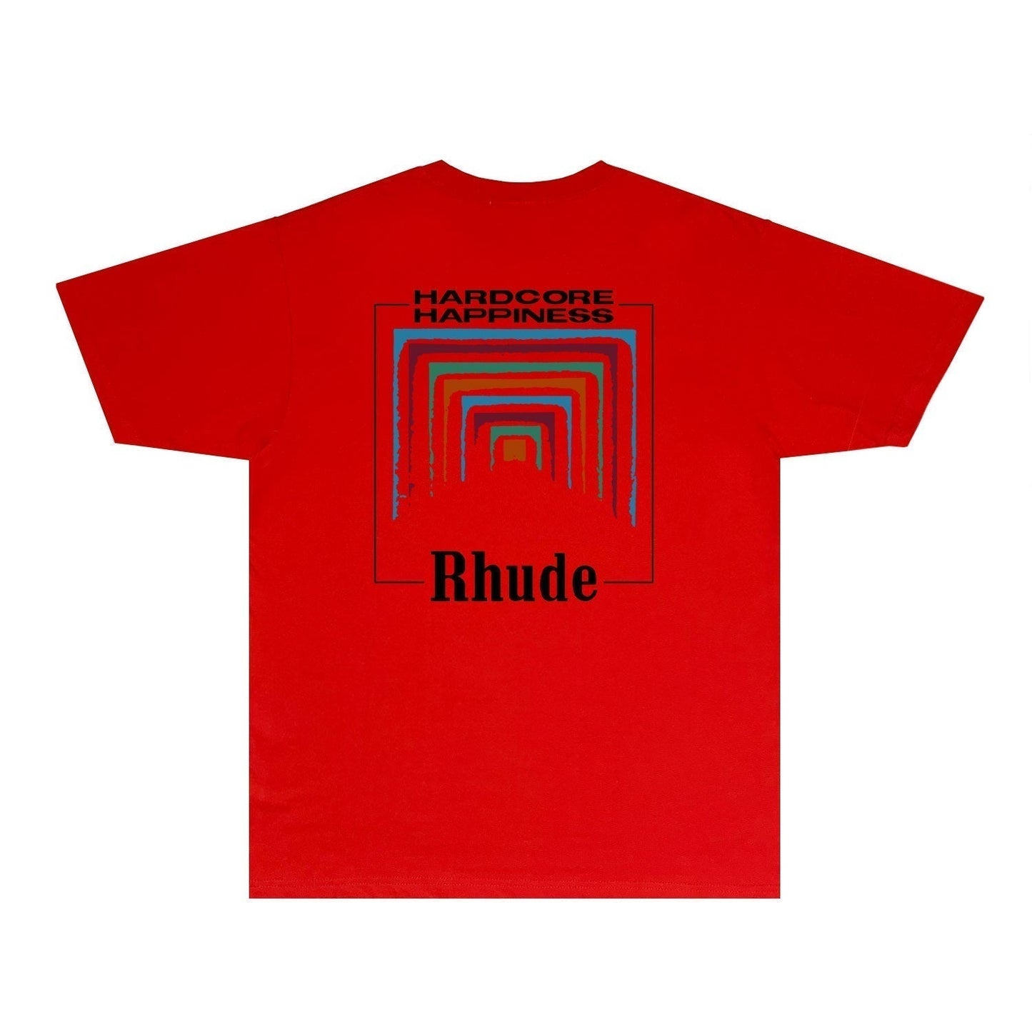Rhude T-shirts Printed Trendy Pure Cotton