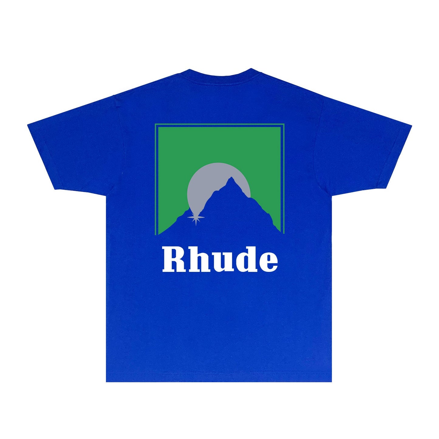 Rhude T-shirts Printed Trendy Pure Cotton