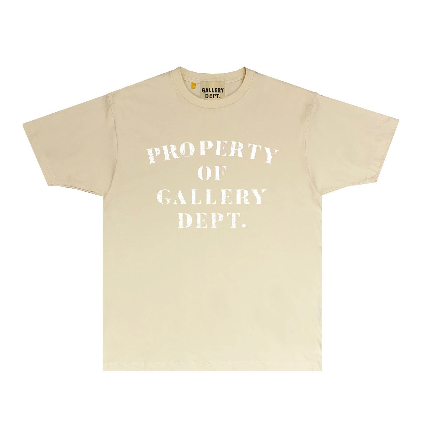 Gallery Dept T Shirt Retro Printed Loose Short-Sleeved Shirt