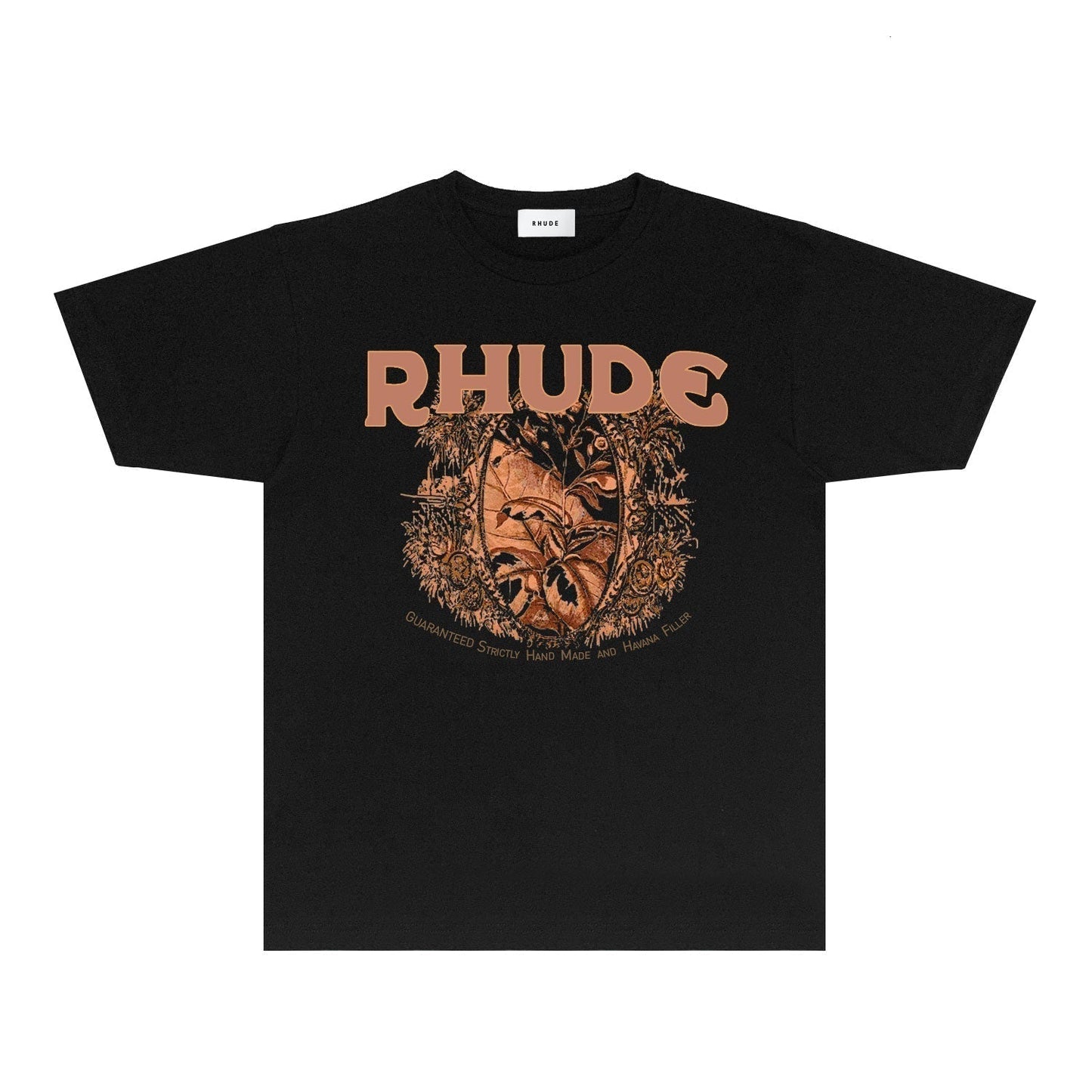 Rhude T-shirts Printed Trendy Pure Cotton