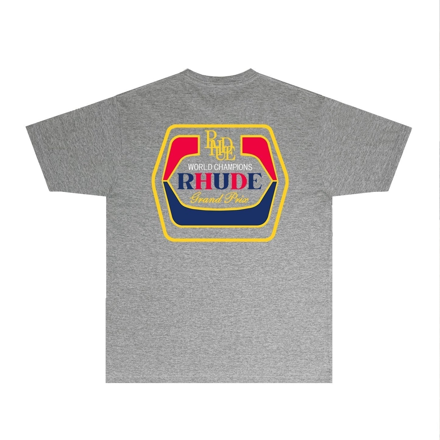 Rhude T-shirts Printed Trendy Pure Cotton
