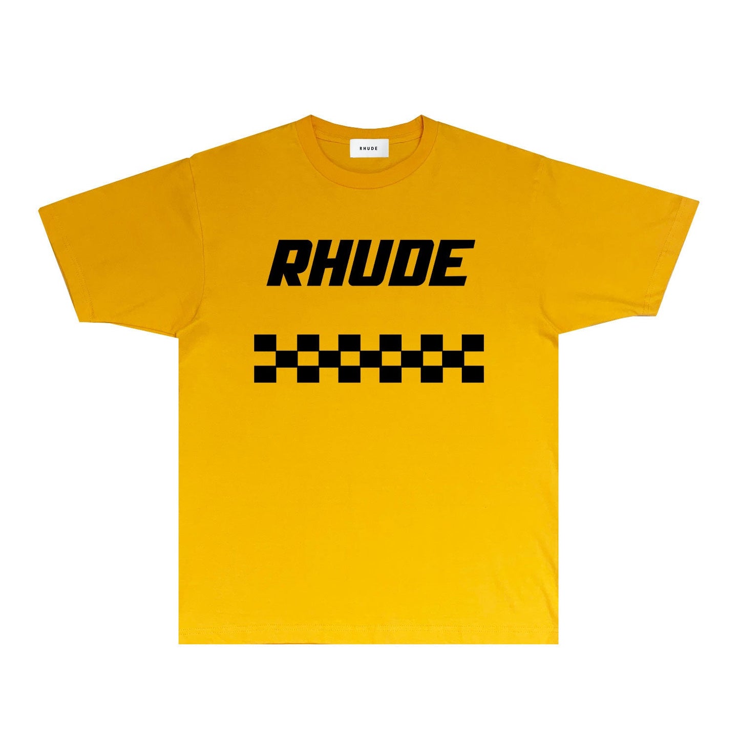 Rhude T-shirts Printed Trendy Pure Cotton