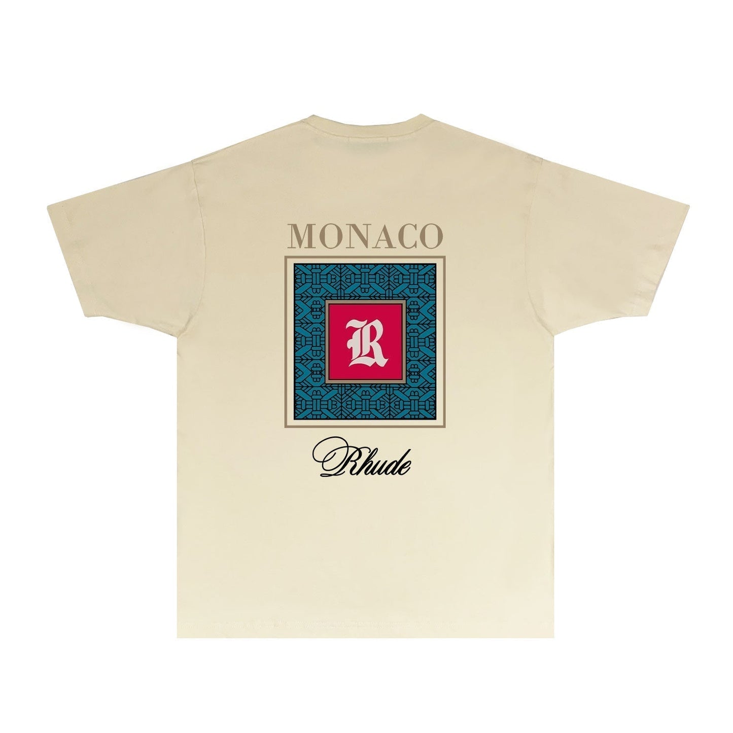Rhude T-shirts Printed Trendy Pure Cotton