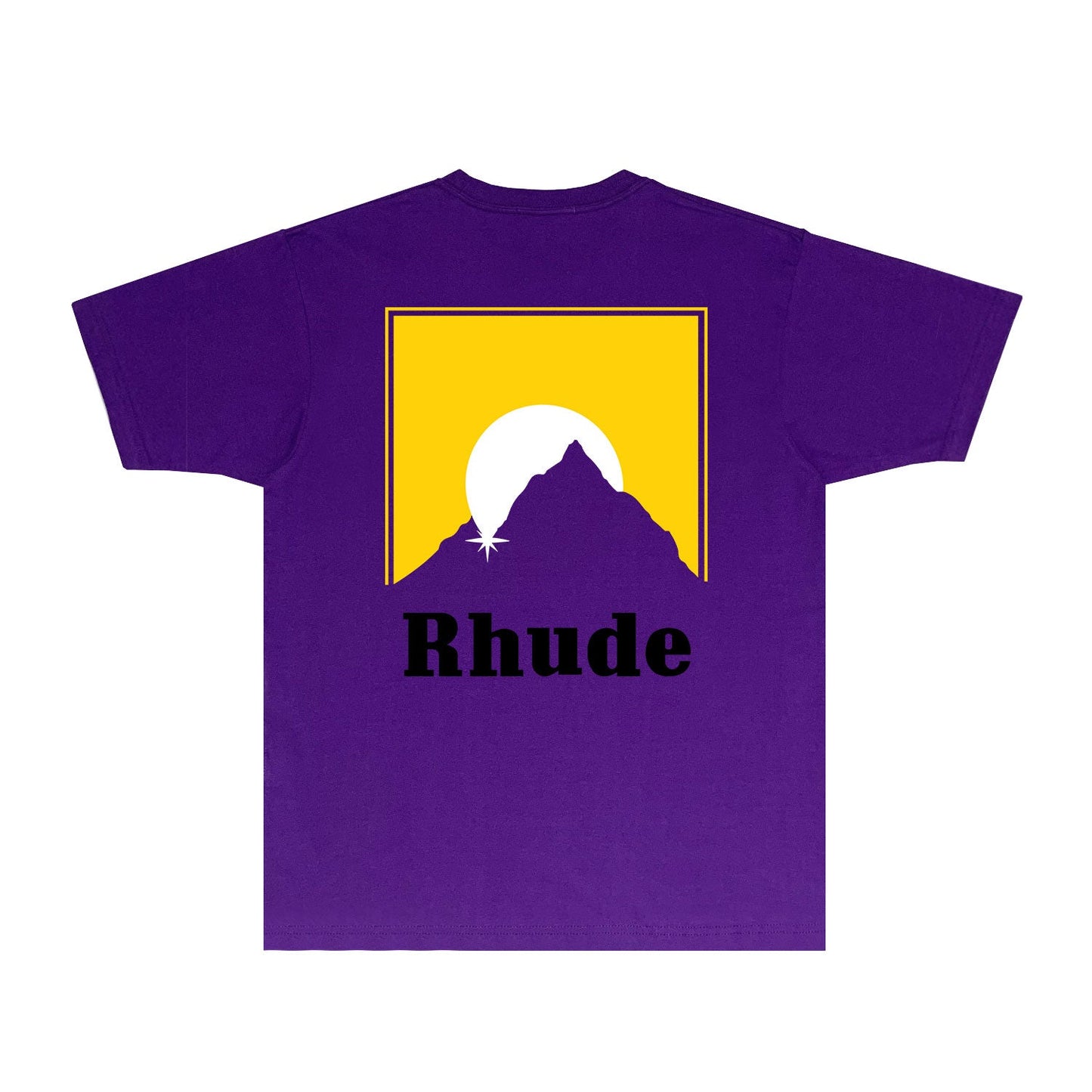 Rhude T-shirts Printed Trendy Pure Cotton