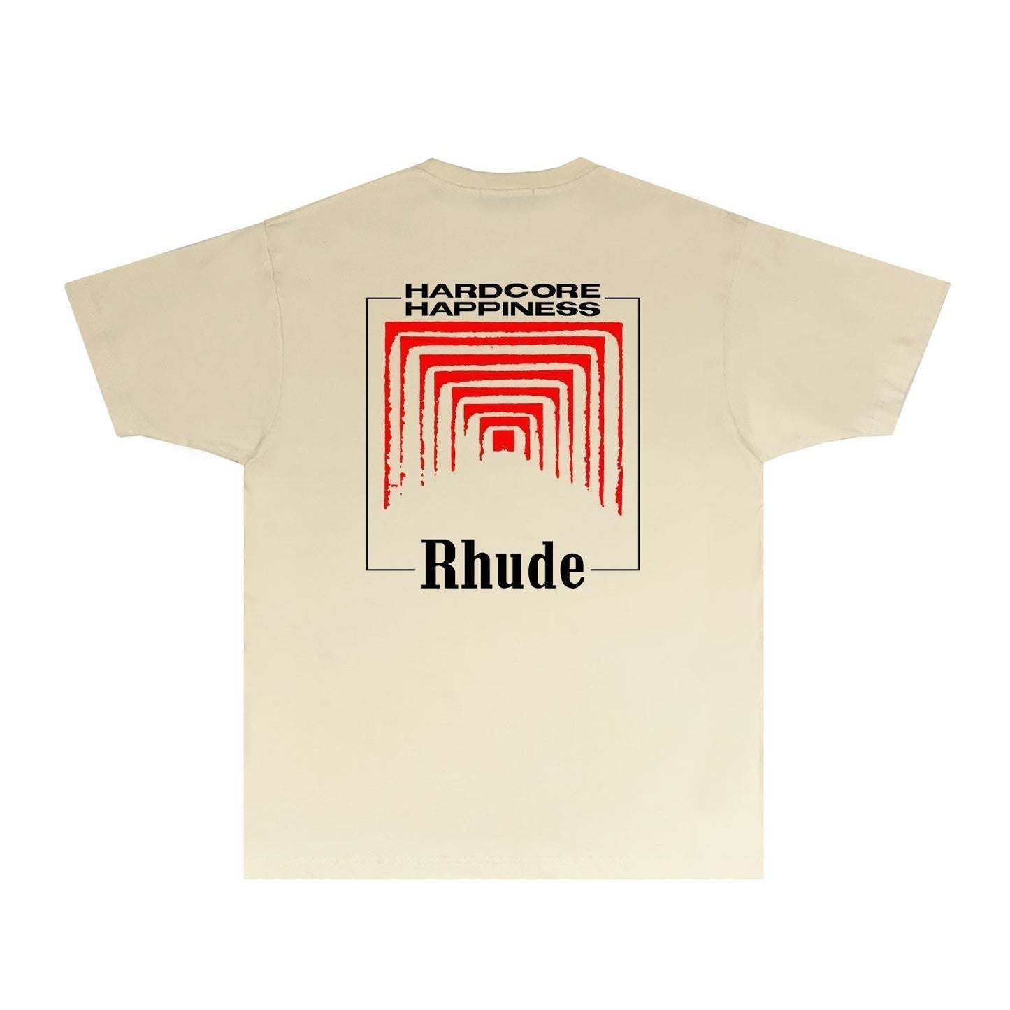 Rhude T-shirts Printed Trendy Pure Cotton