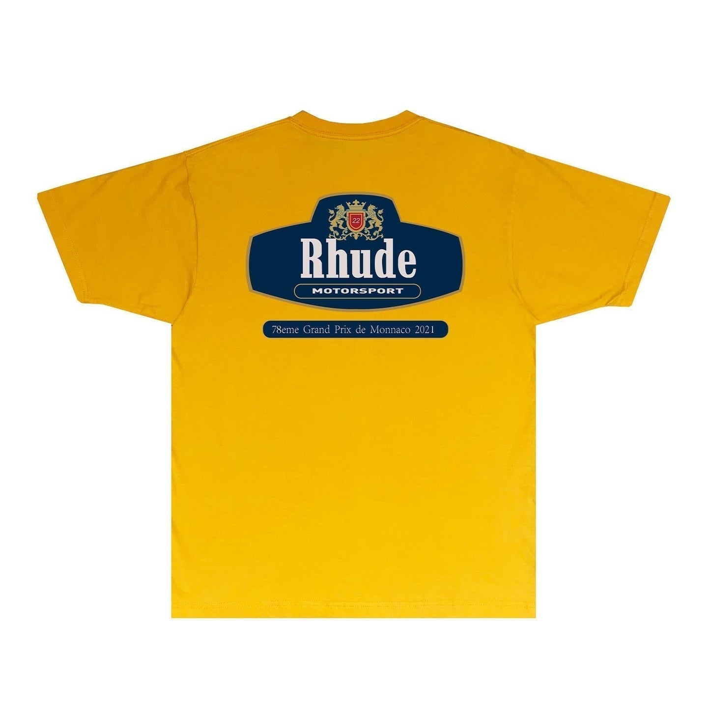 Rhude T-shirts Printed Trendy Pure Cotton