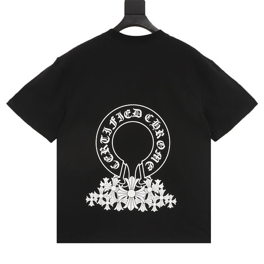 Chrome Hearts Horseshoe & Multiple Crosses T-Shirt