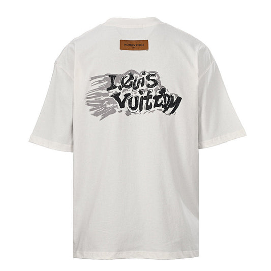 LOUIS VUITTON Bone Logo Short-Sleeve T-Shirt