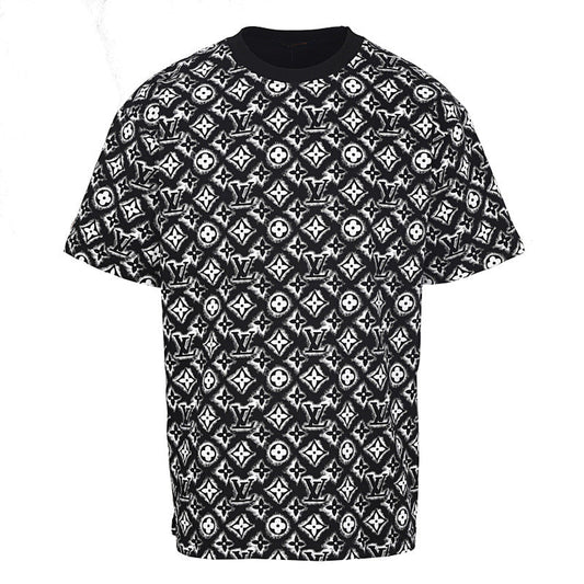 Louis Vuitton All-Over Logo Short-Sleeve T-Shirt