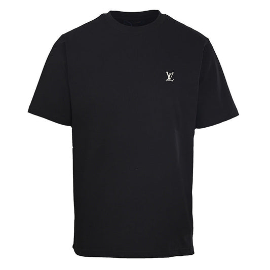 Louis Vuitton Hardware-Detail Crewneck Short-Sleeve T-Shirt