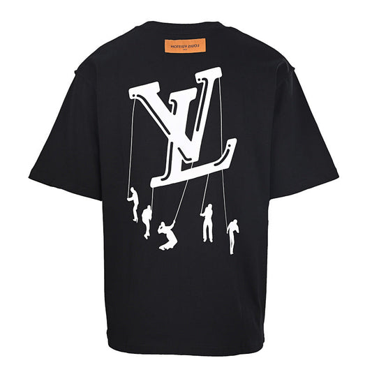 Louis Vuitton (LV) Paratrooper Print Short-Sleeve T-Shirt