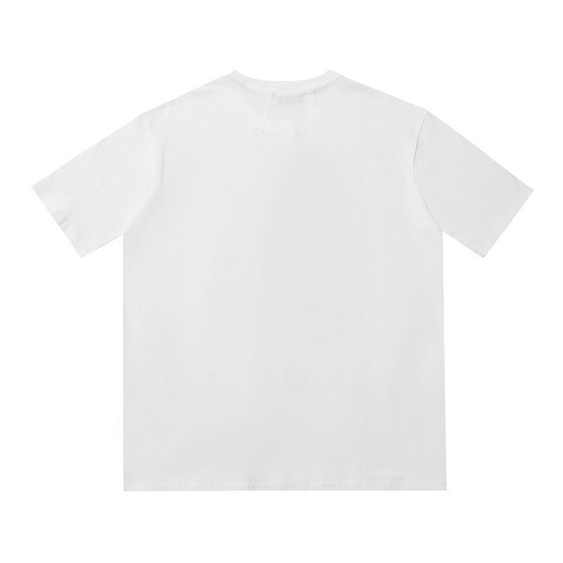 Rhude T-shirt Parrot Wheat Ear Letter Print Short Sleeve T-shirt