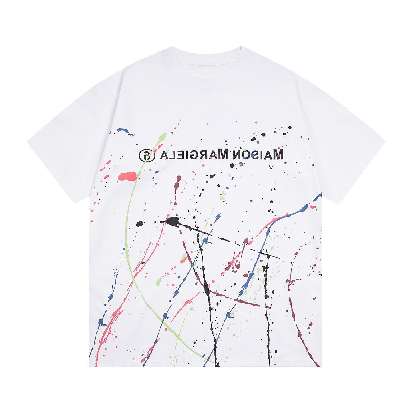 Maison Margiela T-shirt Crew Neck Loose Short Sleeve T-shirt