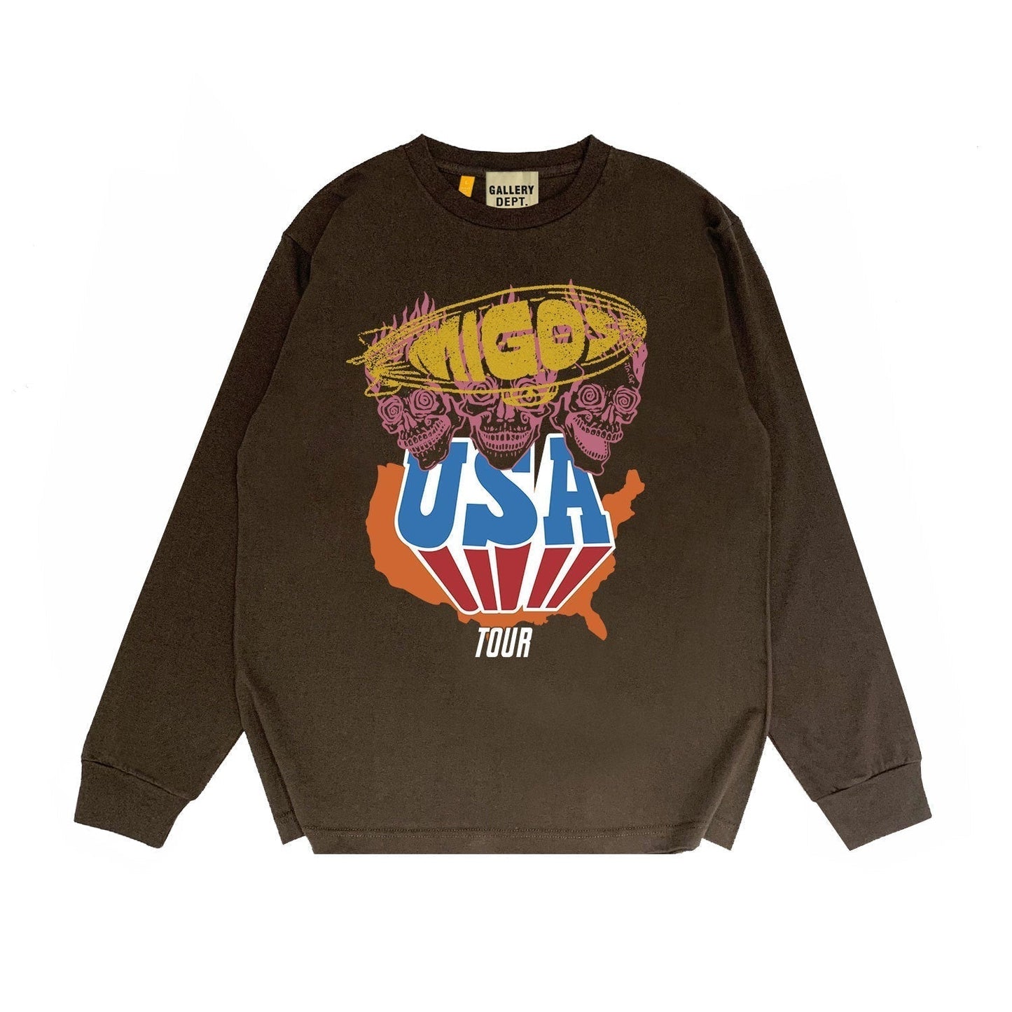 Gallery Dept Long Sleeve Shirt Long Sleeve Long-Sleeved T-shirt Blouse