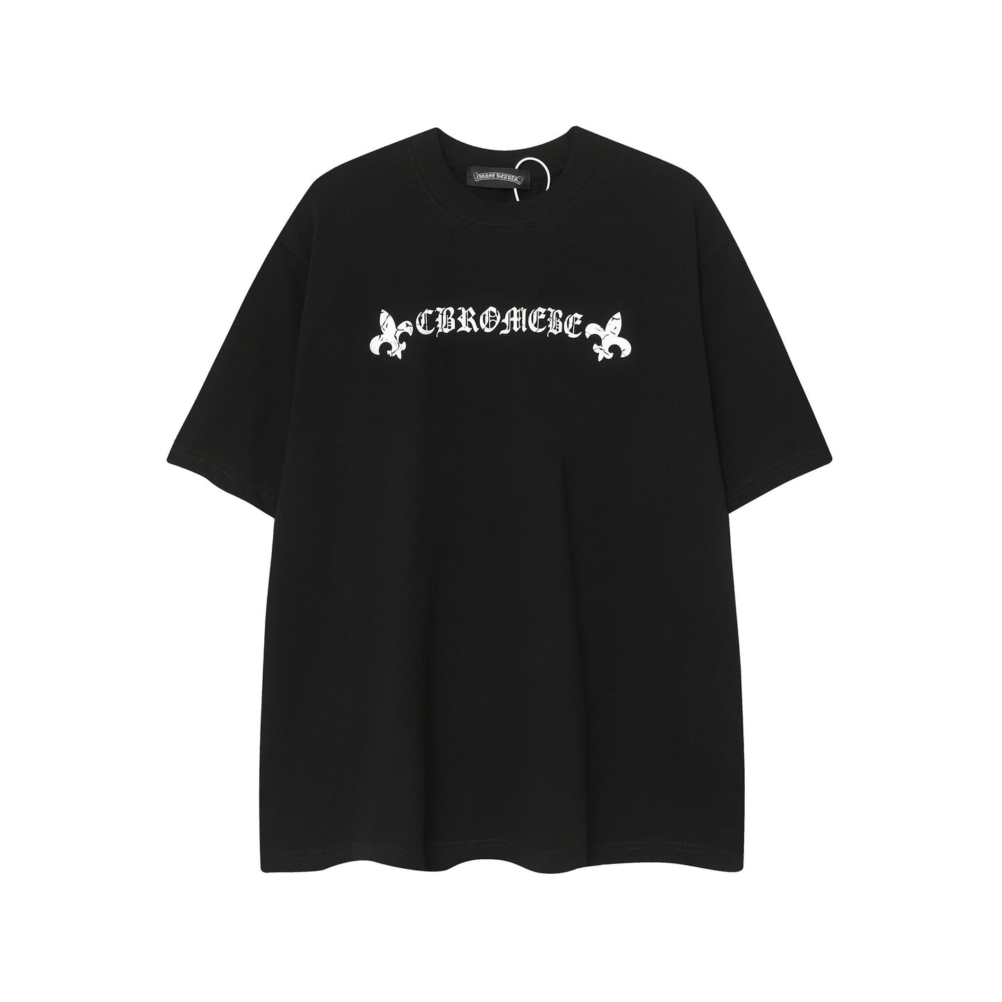 Chrome Heart T Shirts Horseshoe Cross Old Retro Fashion Men's and Women's Short Sleeve T-Shirt