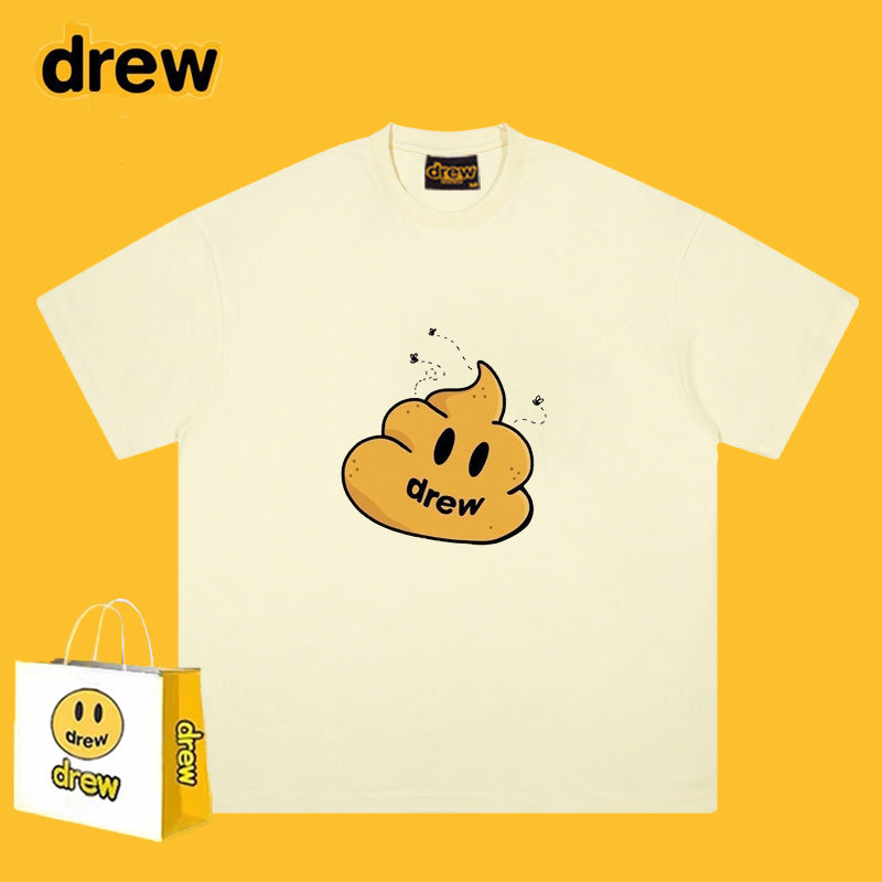 Drew T-shirts Short Sleeve Faeces Graffiti High Street