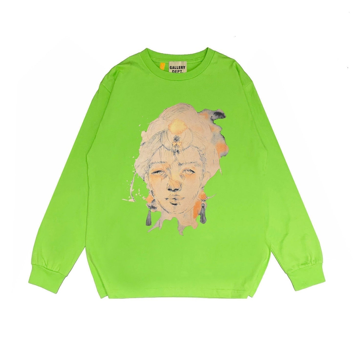 Gallery Dept Long Sleeved Shirt Fashion Brand Long Sleeve Long-Sleeved T-shirt Blouse