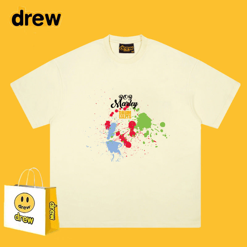 Drew T-shirts Short Sleeve Printed T-shirt