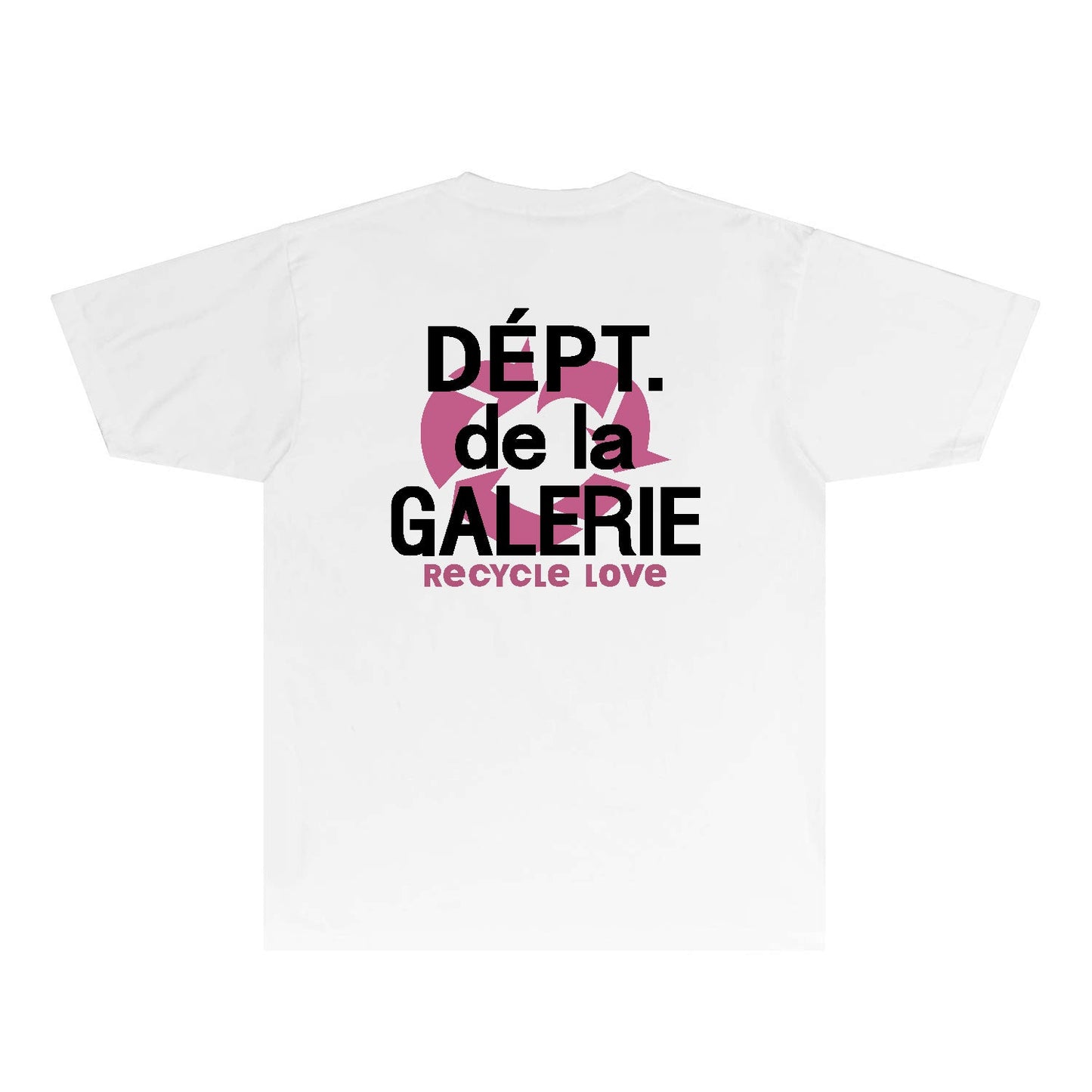 Gallery Dept T Shirt Retro Printed Loose Short-Sleeved Shirt