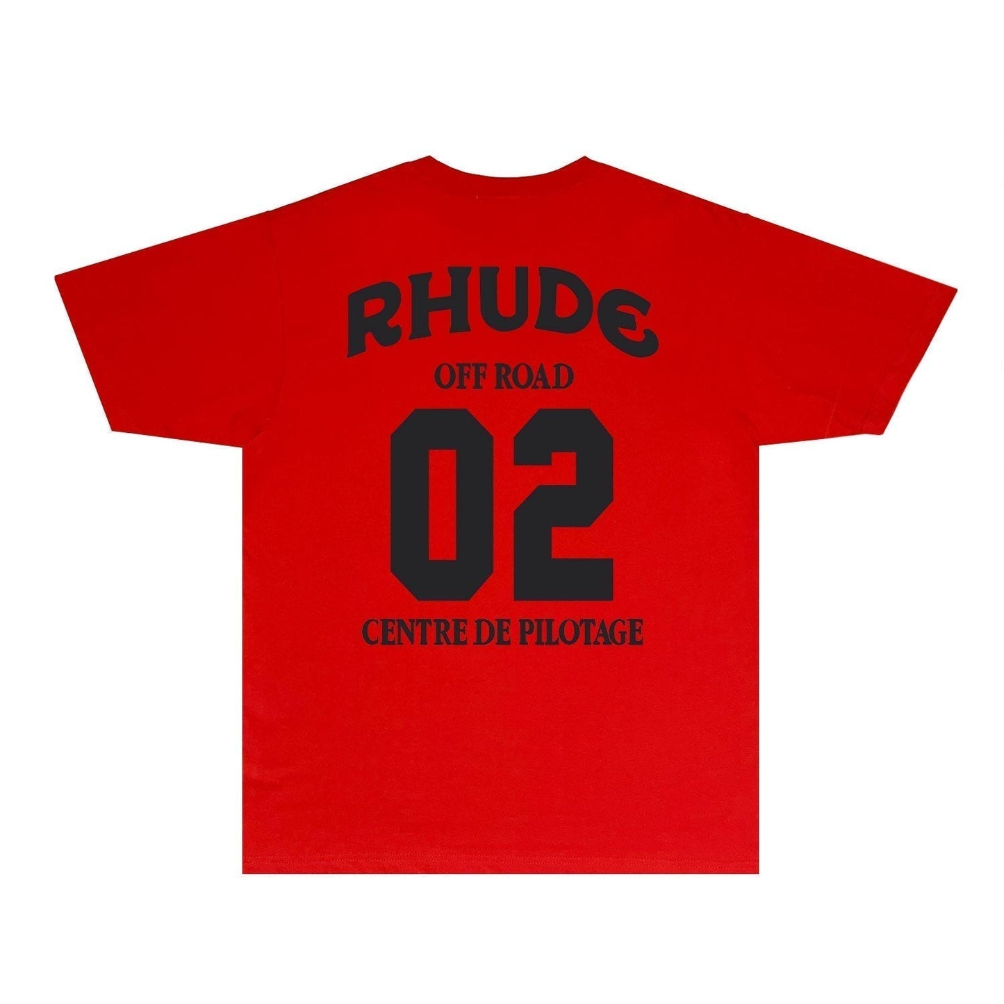 Rhude T-shirts Printed Trendy Pure Cotton