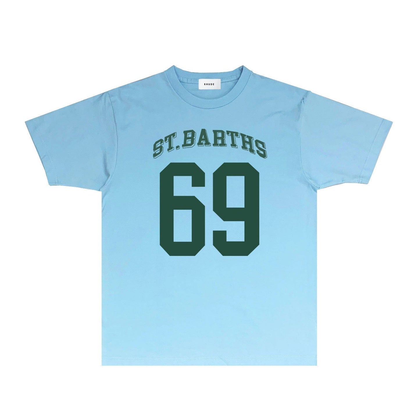 Rhude T-shirts Printed Trendy Pure Cotton