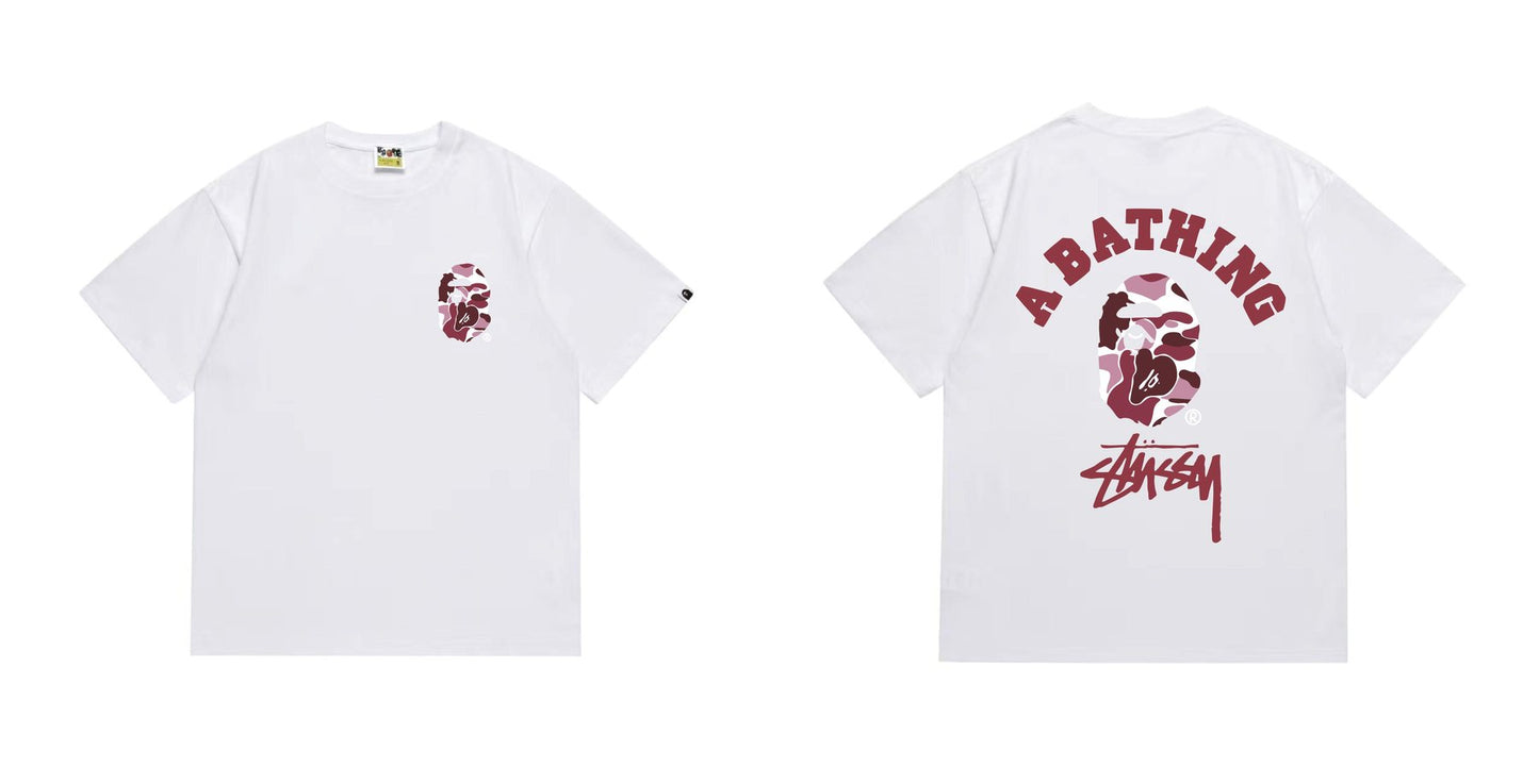 BAPE Ape Head Back Graphic T-Shirt — front