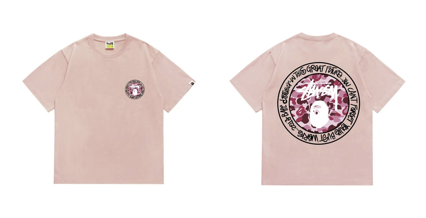 BAPE Circular Back Graphic T-Shirt — front