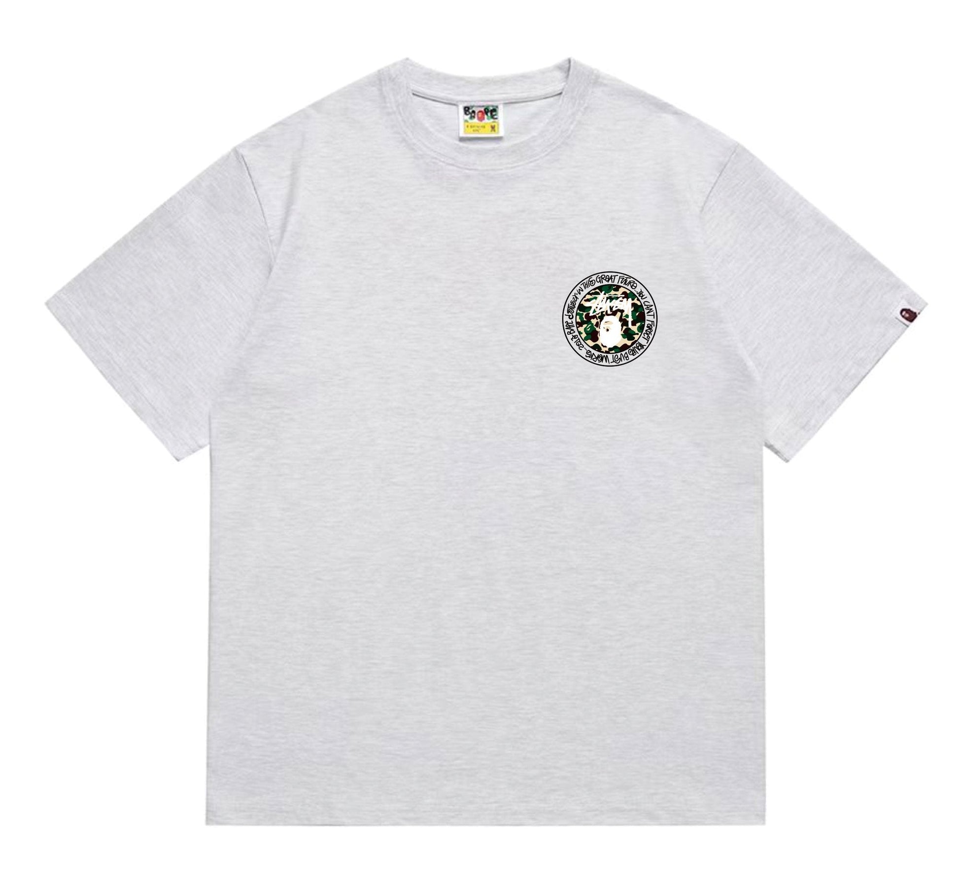 BAPE Circular Camo Graphic T-Shirt — front