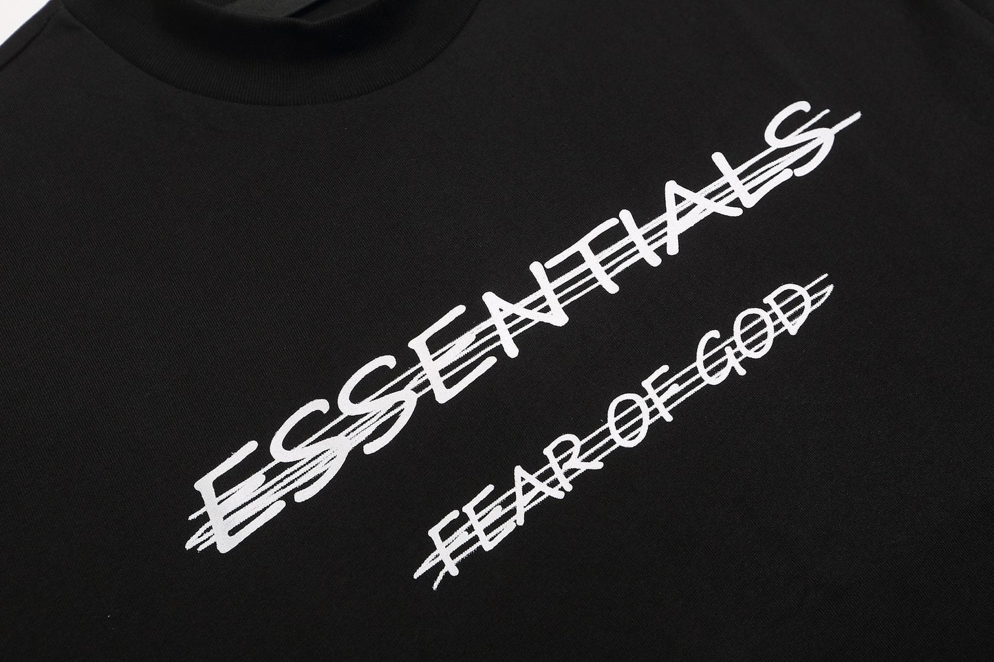 ESSENTIALS Painted Graphic Short-Sleeve T-Shirt — detail