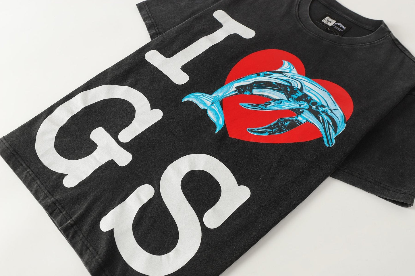Godspeed Washed Rock Graphic T-Shirt — front
