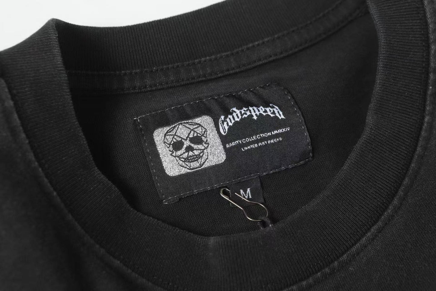 Godspeed Racing Graphic T-Shirt — neck_label