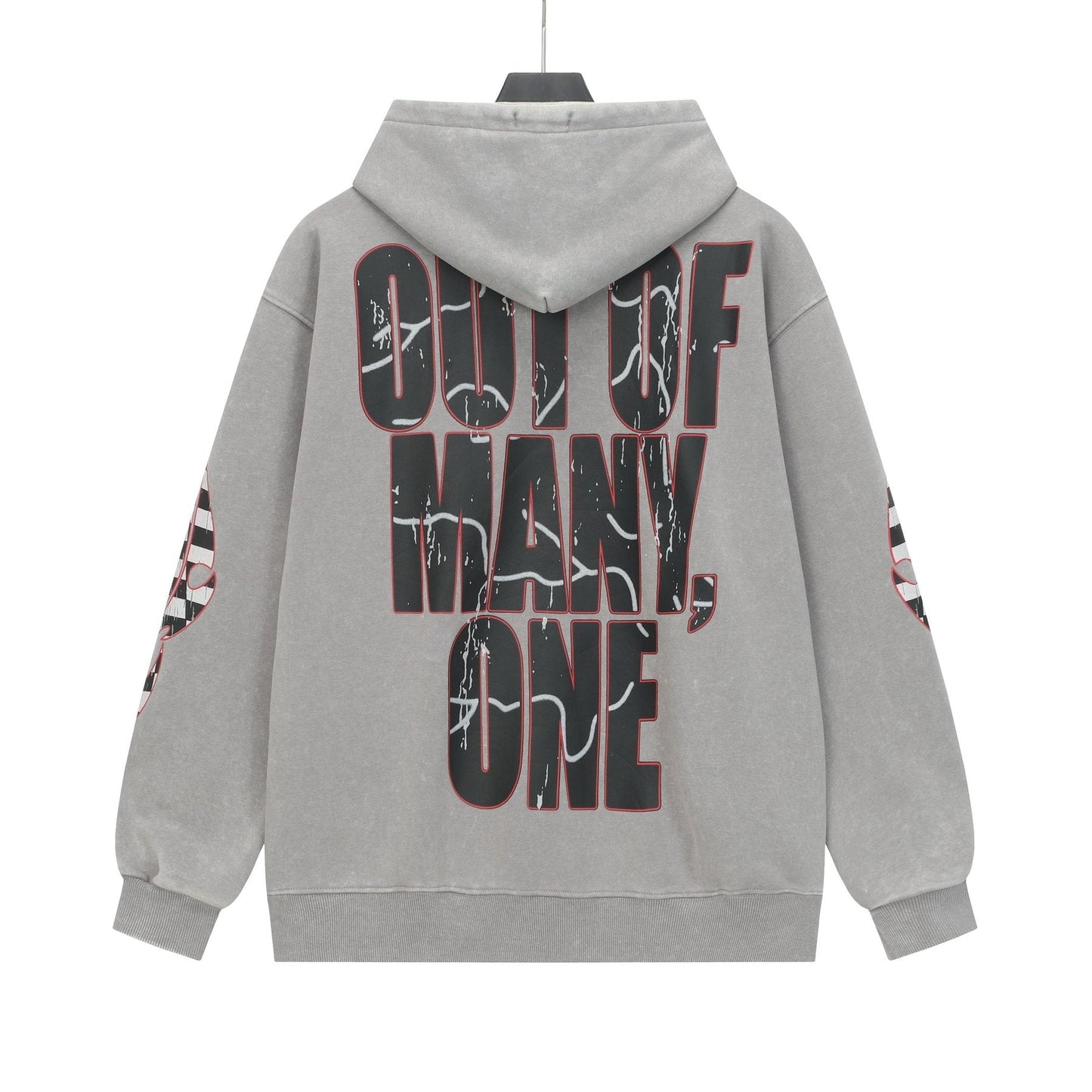 Godspeed Washed Rock Graphic Hoodie — back