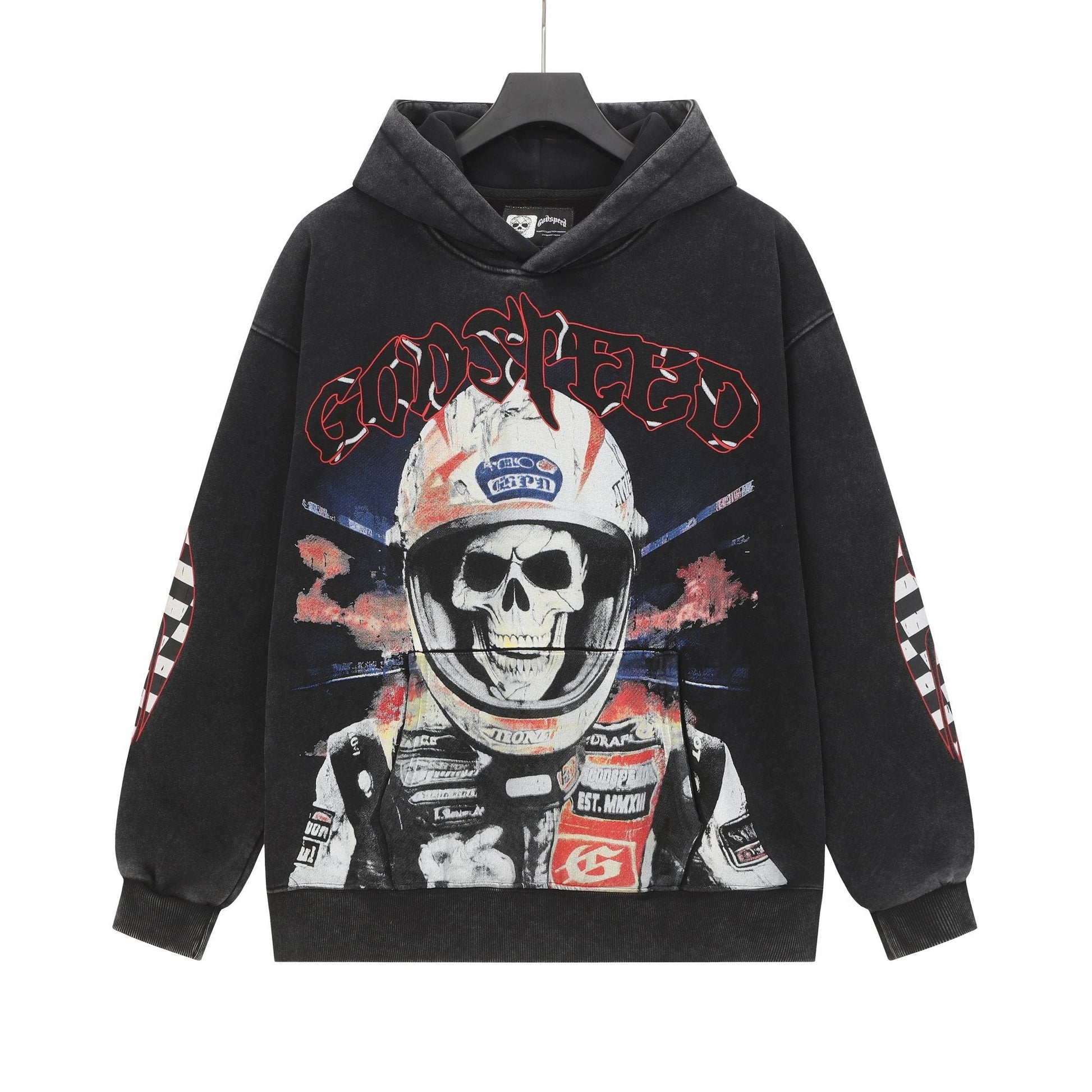 Godspeed Washed Rock Graphic Hoodie — hero