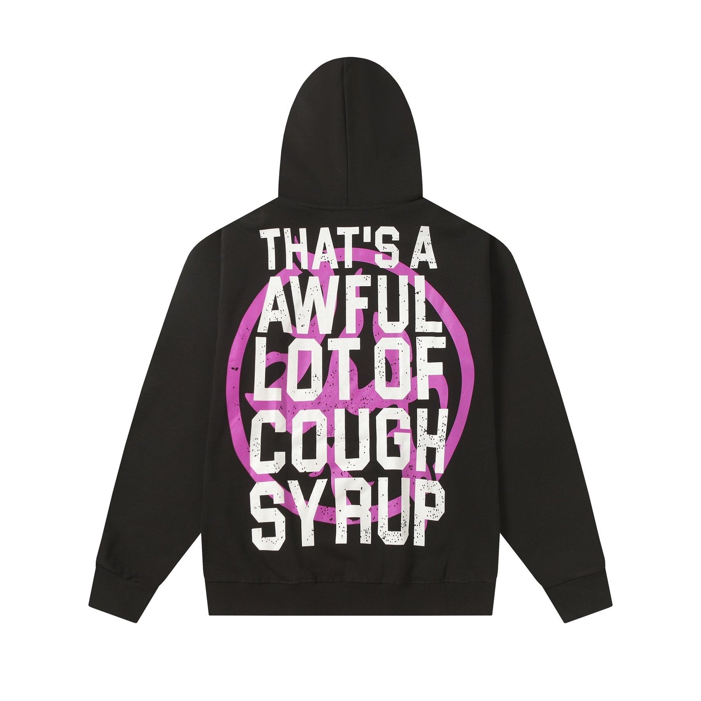 THAT'S A AWFUL LOT OF COUGH SYRUP Tomorrow Star Graphic Hoodie — back
