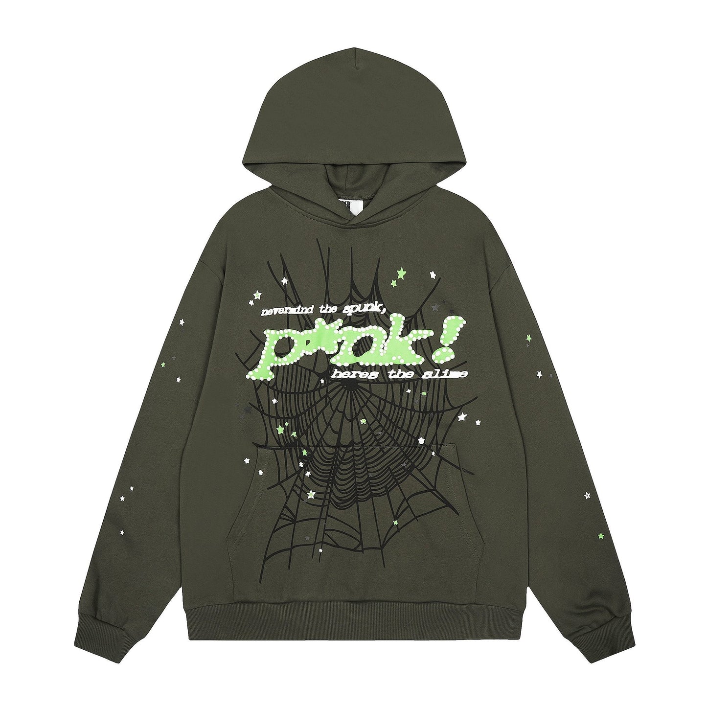 Sp5der Spiderweb Graphic Hoodie — hero