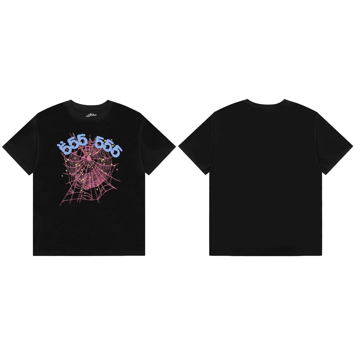 Sp5der 666 Spiderweb Graphic T-Shirt in Black — comparison