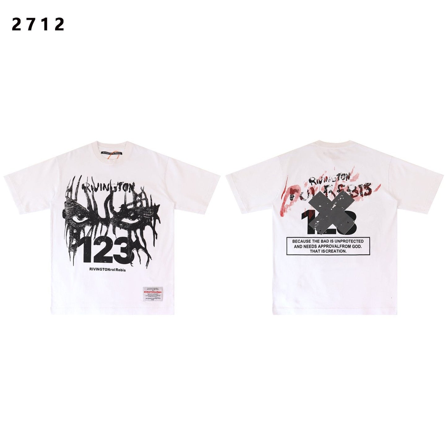 RRR123 CVA Graphic Short-Sleeve T-Shirt — front