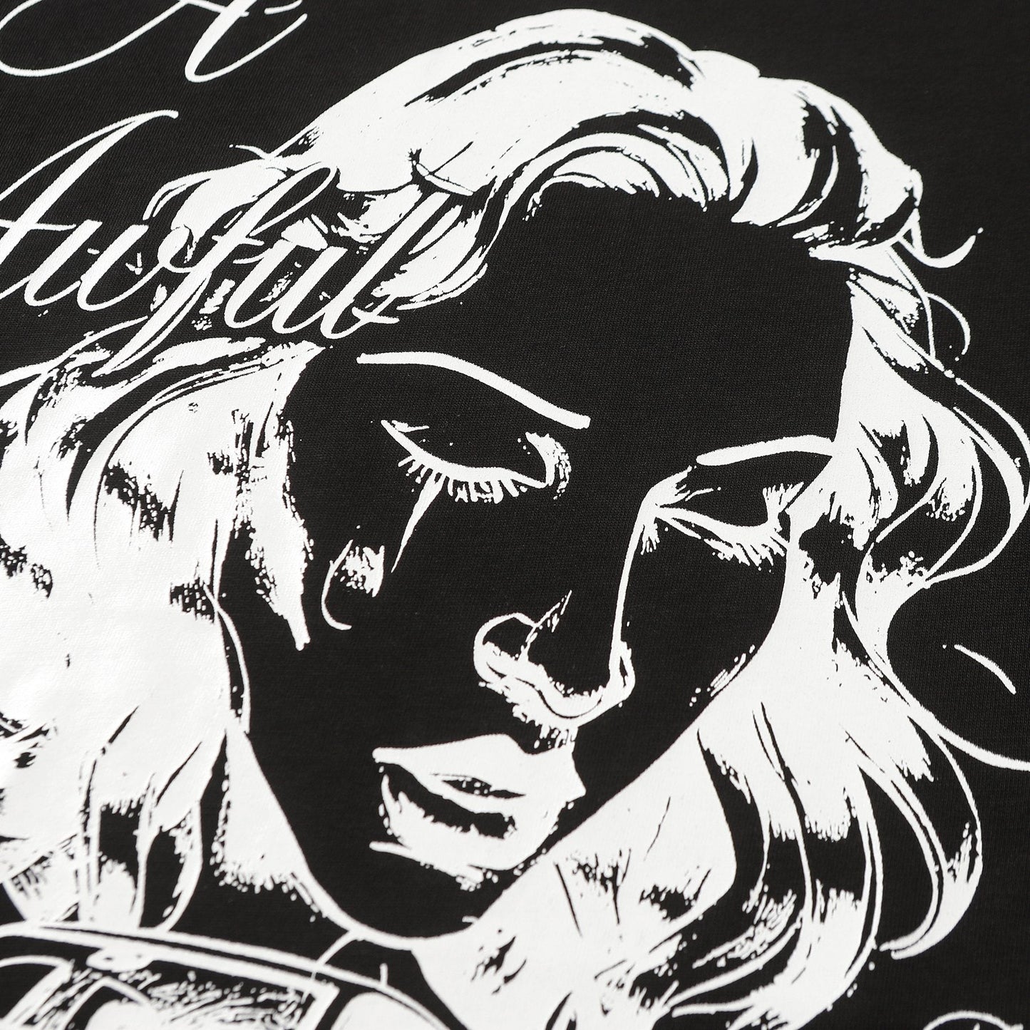 THAT'S A AWFUL LOT OF COUGH SYRUP Persona Graphic Short-Sleeve T-Shirt — detail