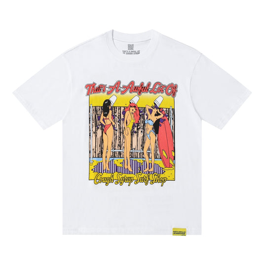 THAT'S A AWFUL LOT OF COUGH SYRUP Surf Graphic Short-Sleeve T-Shirt — hero